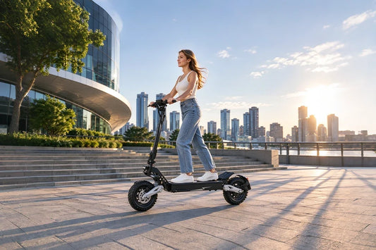 Så förbereder du din OOTD elscooter för mörka kvällar